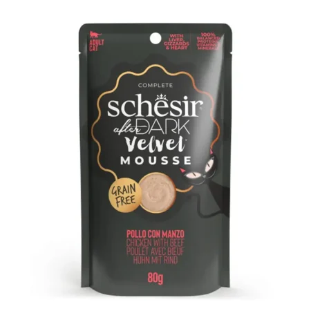 Mousse de Pollo con Ternera para Gatos