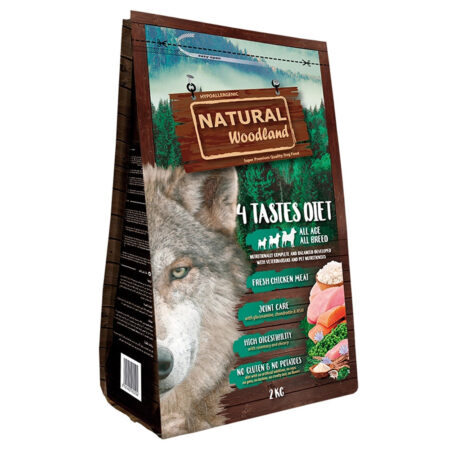 Natural Woodland 4 Tastes Diet 2Kg