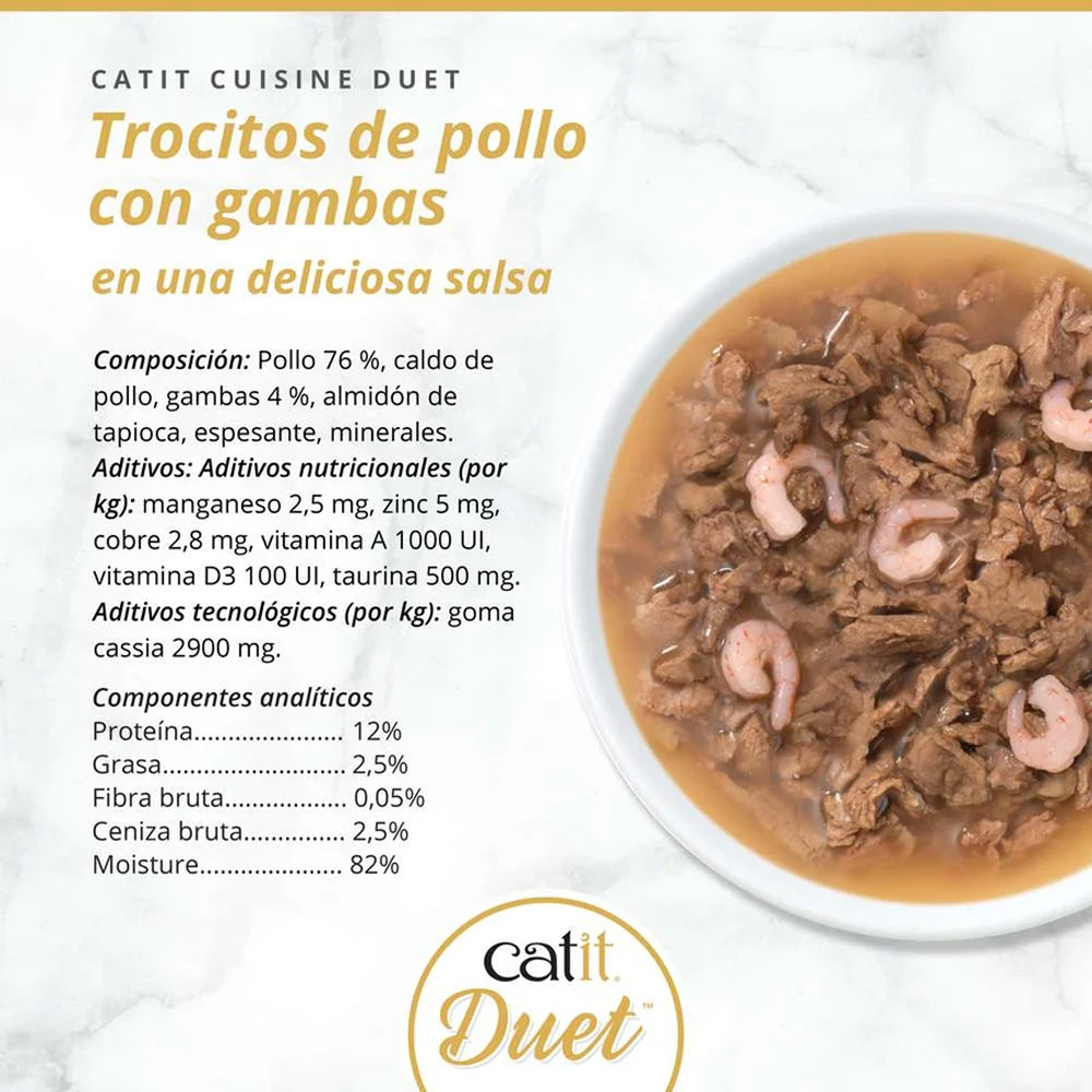 comida húmeda gato pollo con gambas 2 comida húmeda gato pollo con gambas 2