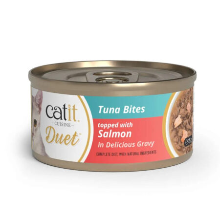 comida húmeda gato atún con salmón